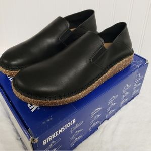 Birkenstock, Callan 40 NARROW, black leather
